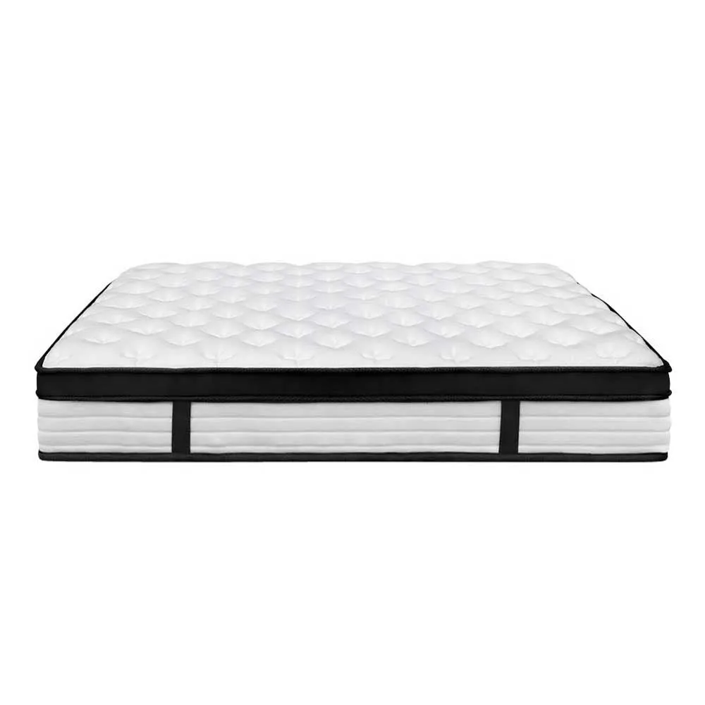 Plush Euro Top Mattress 31cm Medium Firm Single - Giselle Bedding