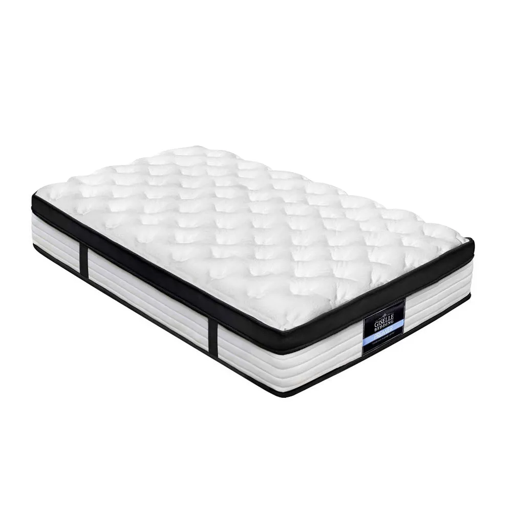 Plush Euro Top Mattress 31cm Medium Firm Single - Giselle Bedding