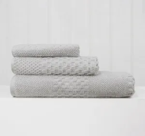 Portland 550GSM Bath Towel Range Silver