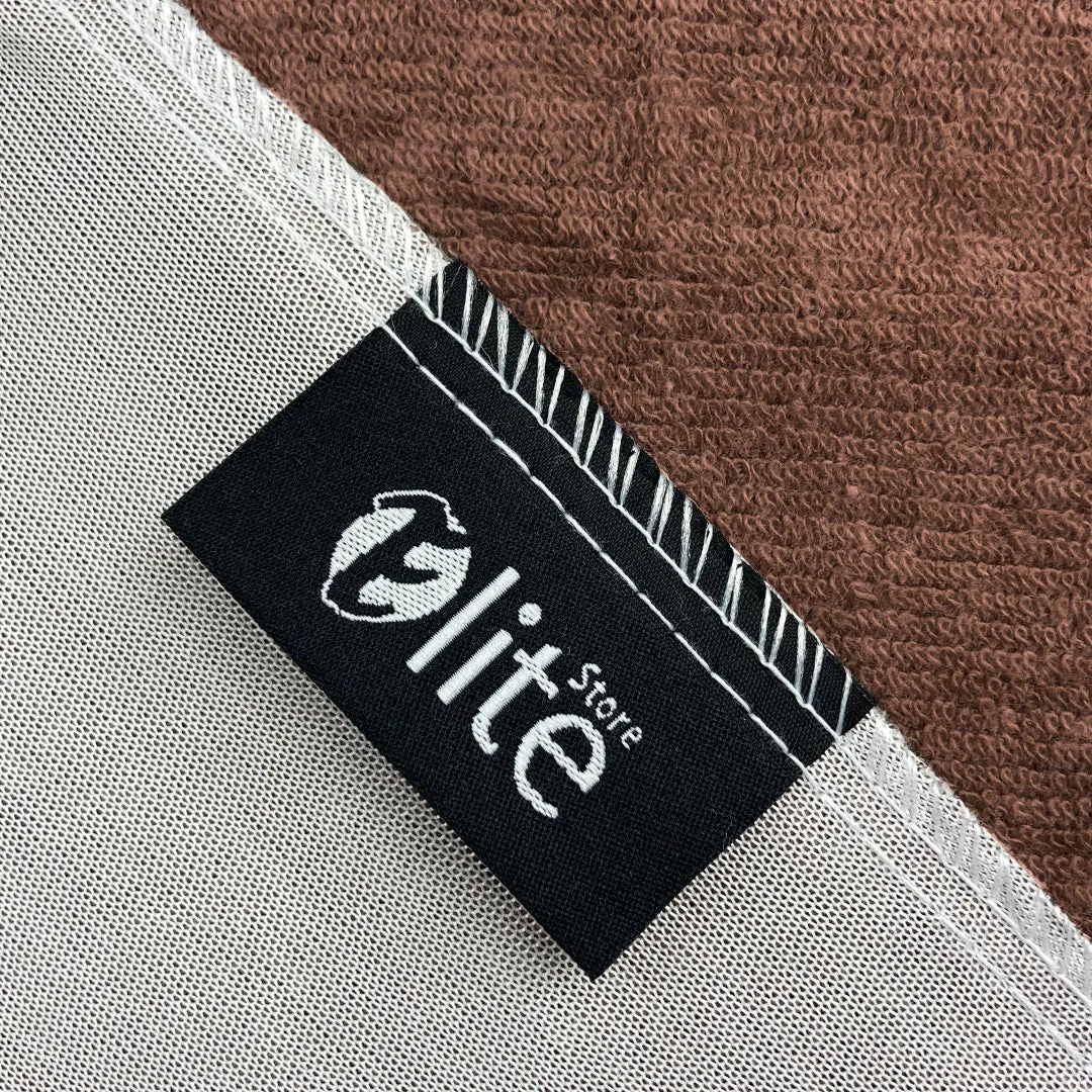 Premium Terry Cotton 100% Waterproof Zipper Mattress Protector In Brown Color