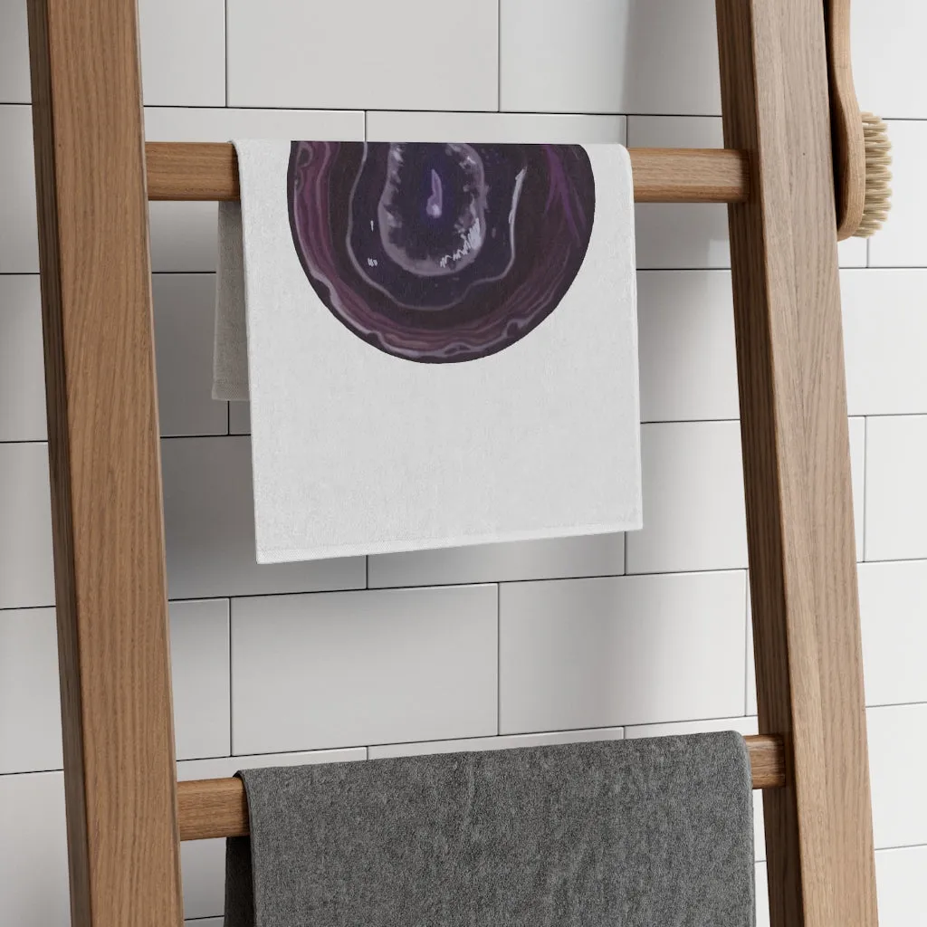 Purple Rock Rally Towel, 11x18