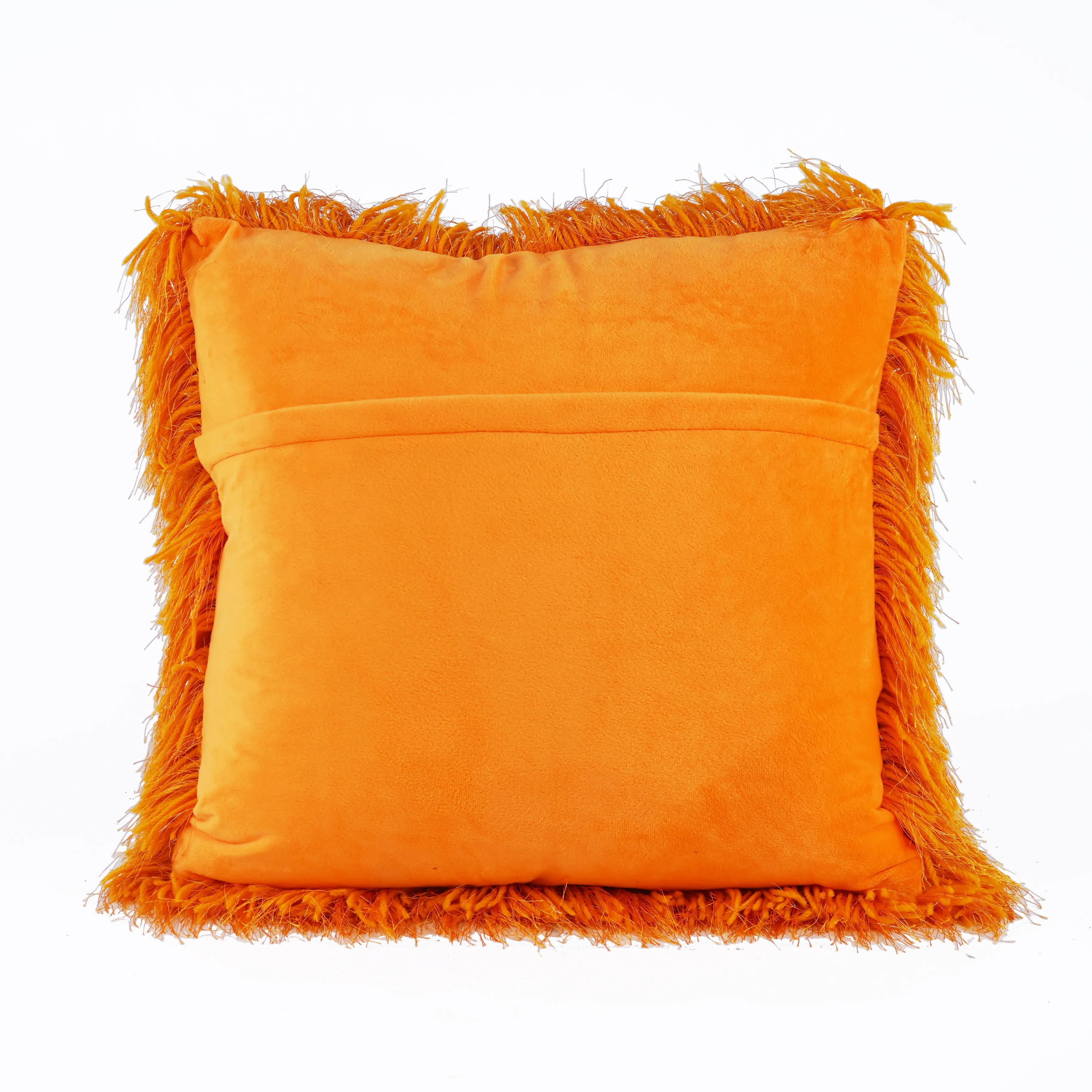 Shaggy Lurex Decorative Accent Pillows