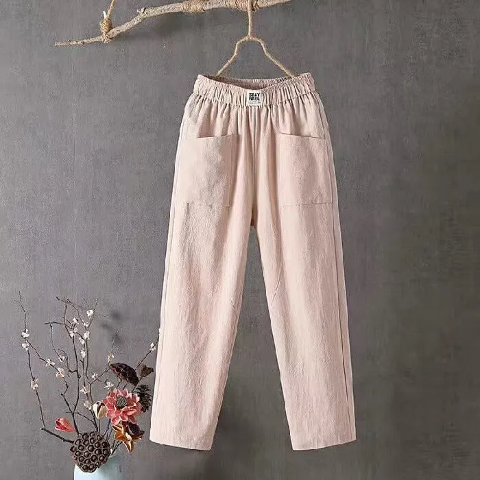Sharon | Comfortable Comfort and Breathability | Sturdy Cotton Pants