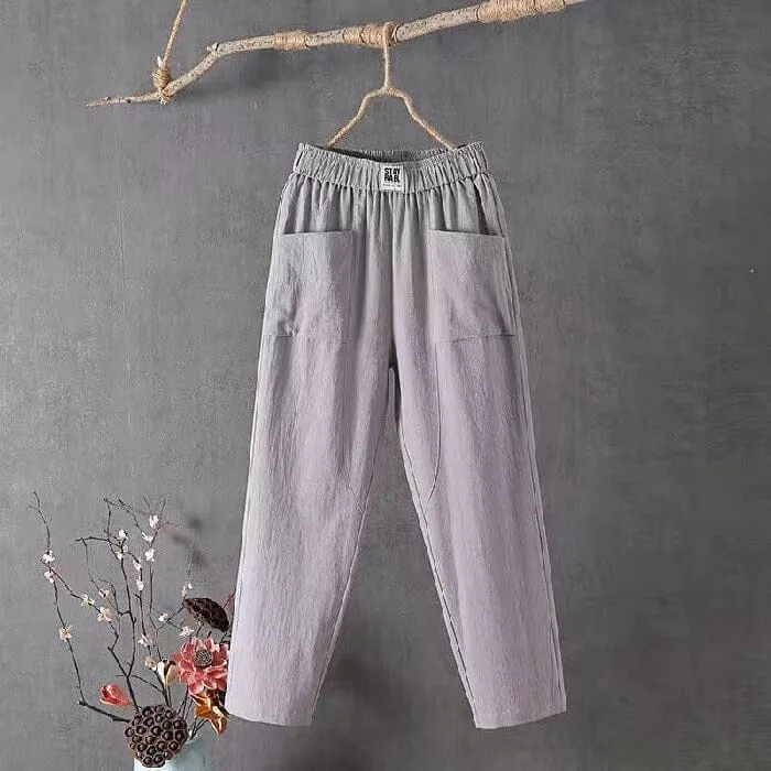 Sharon | Comfortable Comfort and Breathability | Sturdy Cotton Pants