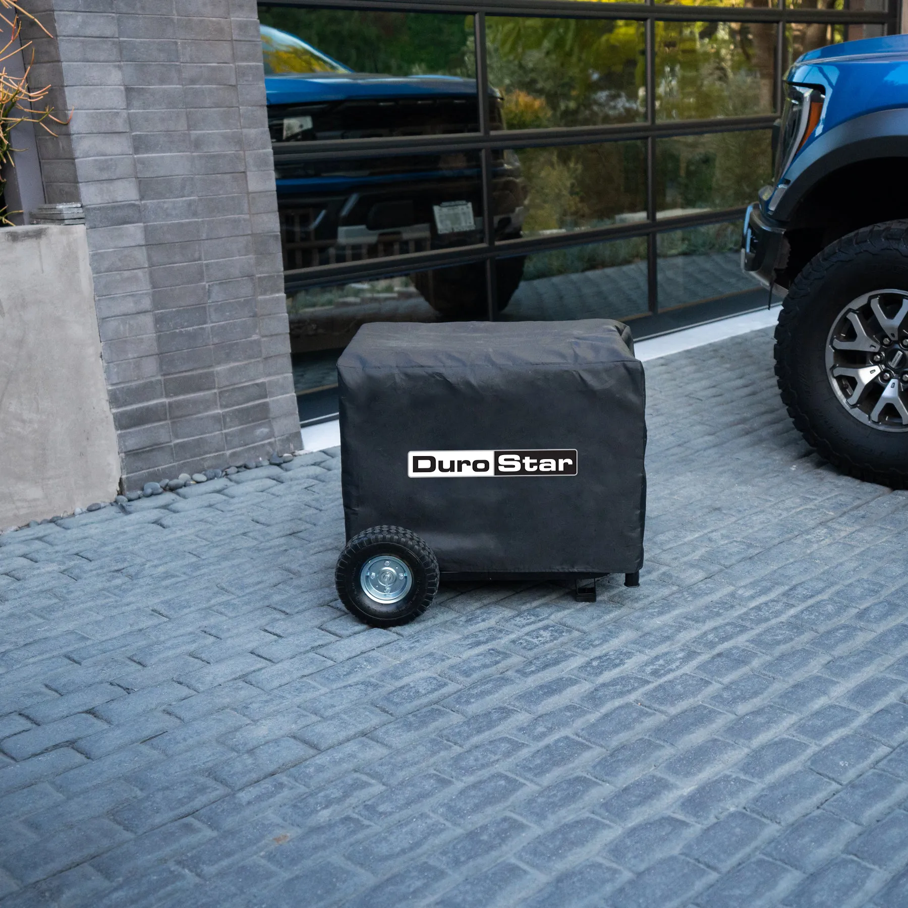 Small Weather Resistant Portable Generator Dust Guard Cover