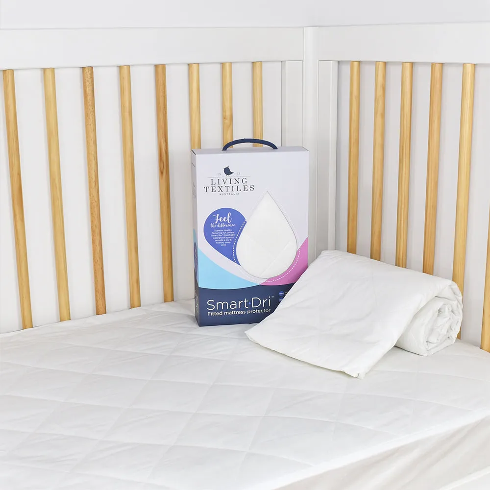 Smart-Dri Waterproof mattress protector - Large Cot ( 135 x 77)