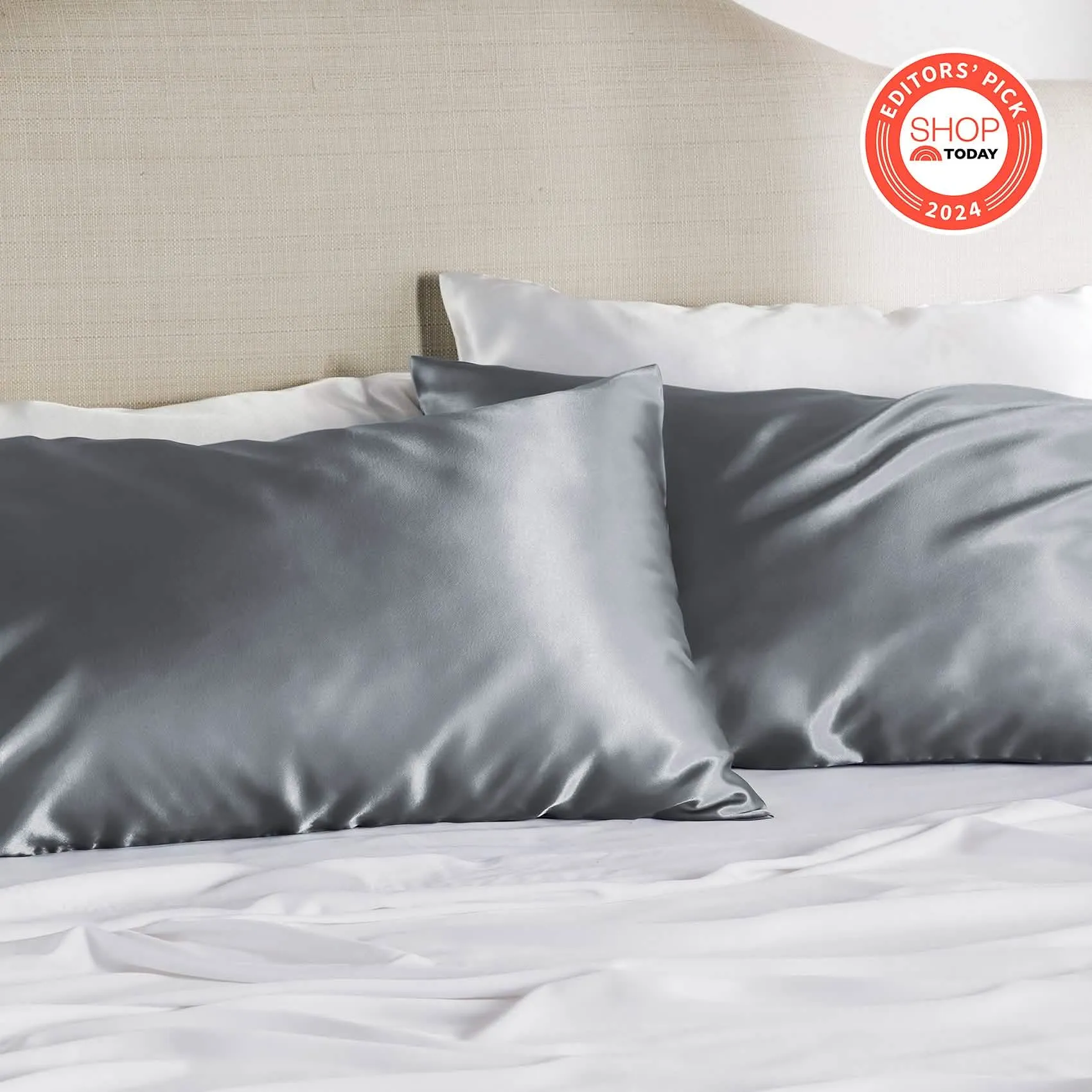 Solid Satin Pillowcase-2