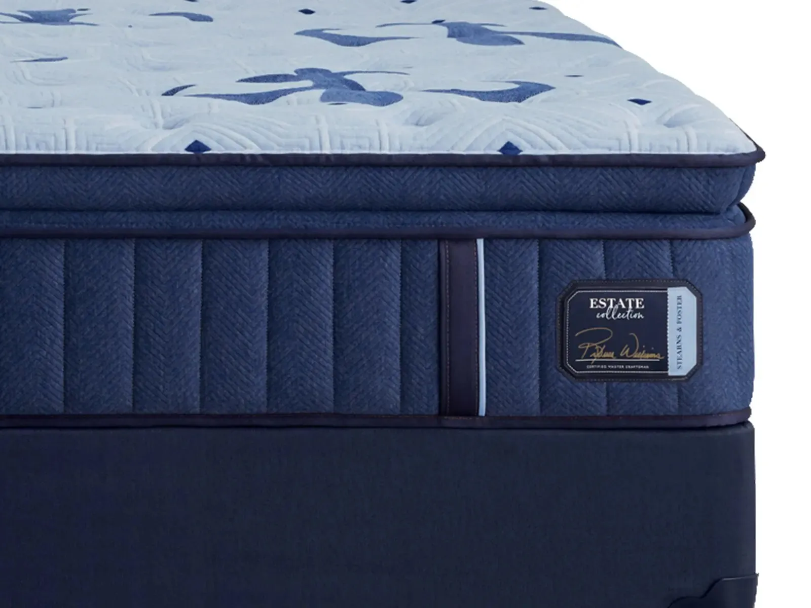 Stearns & Foster Estate® 15" Plush Euro Pillow Top Mattress