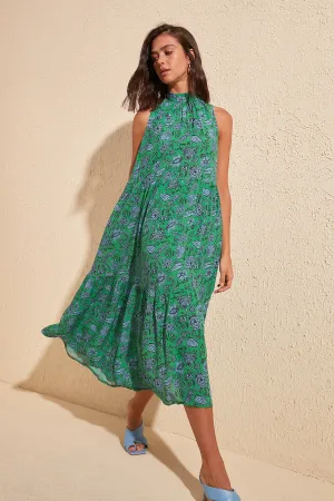 Trendyol Patterned Dress TWOSS20EL0573