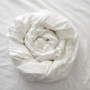 Turkish Cotton Bed Sheet Set / White