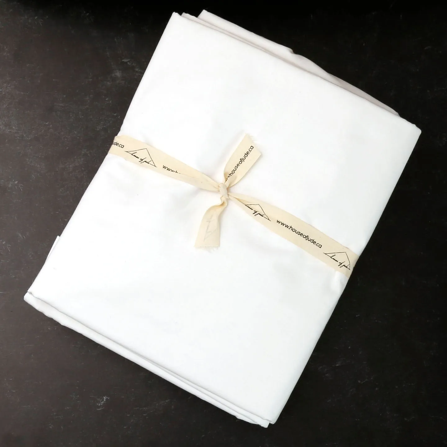 Turkish Cotton Bed Sheet Set / White