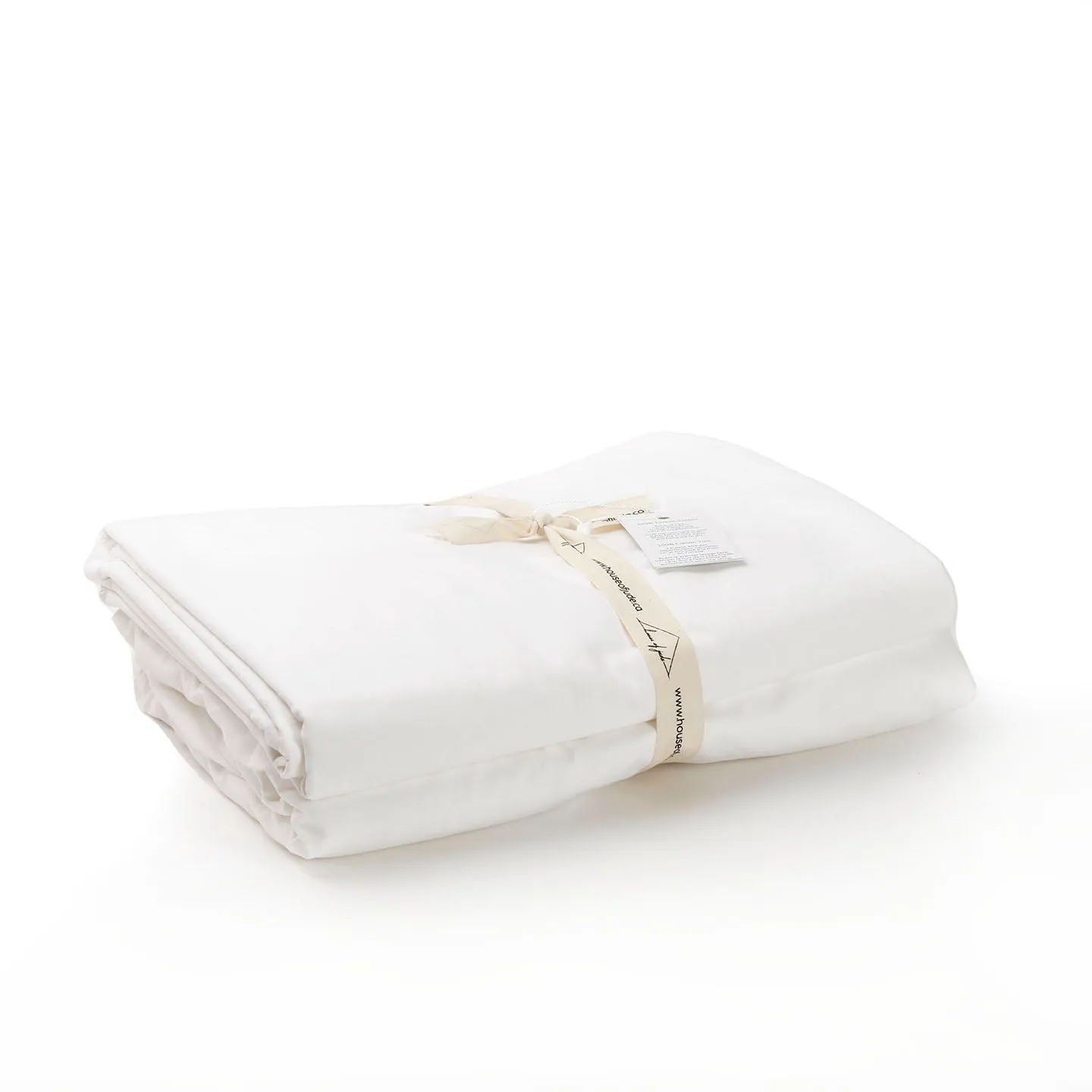 Turkish Cotton Bed Sheet Set / White