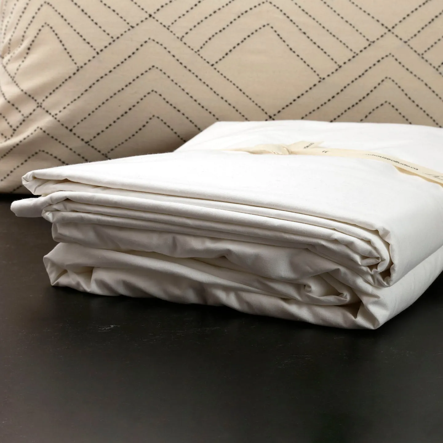 Turkish Cotton Bed Sheet Set / White