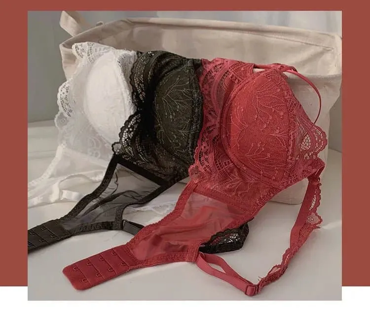 Ultra-Thin Underwear Set - Lightweight Breathable Lingerie Set for Enhanced Curves