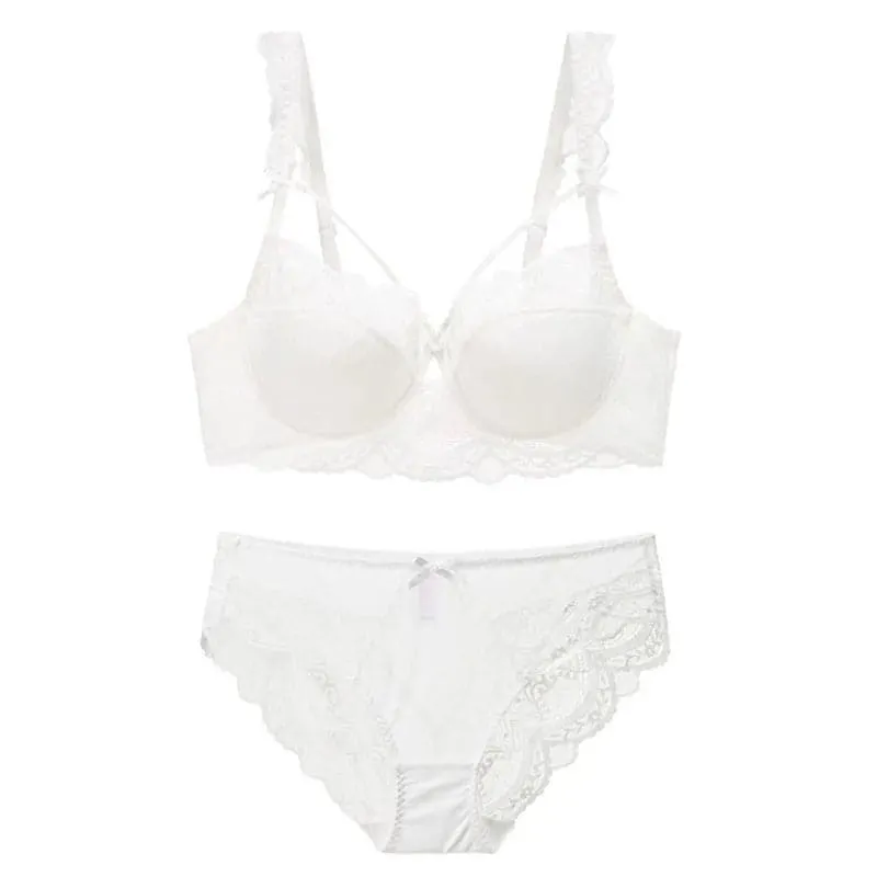 Ultra-Thin Underwear Set - Lightweight Breathable Lingerie Set for Enhanced Curves