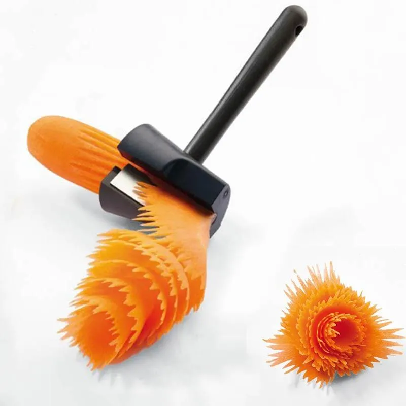 Vegetable Fruit Vegetable Roll Flower Cutter Slicer Carving Tools