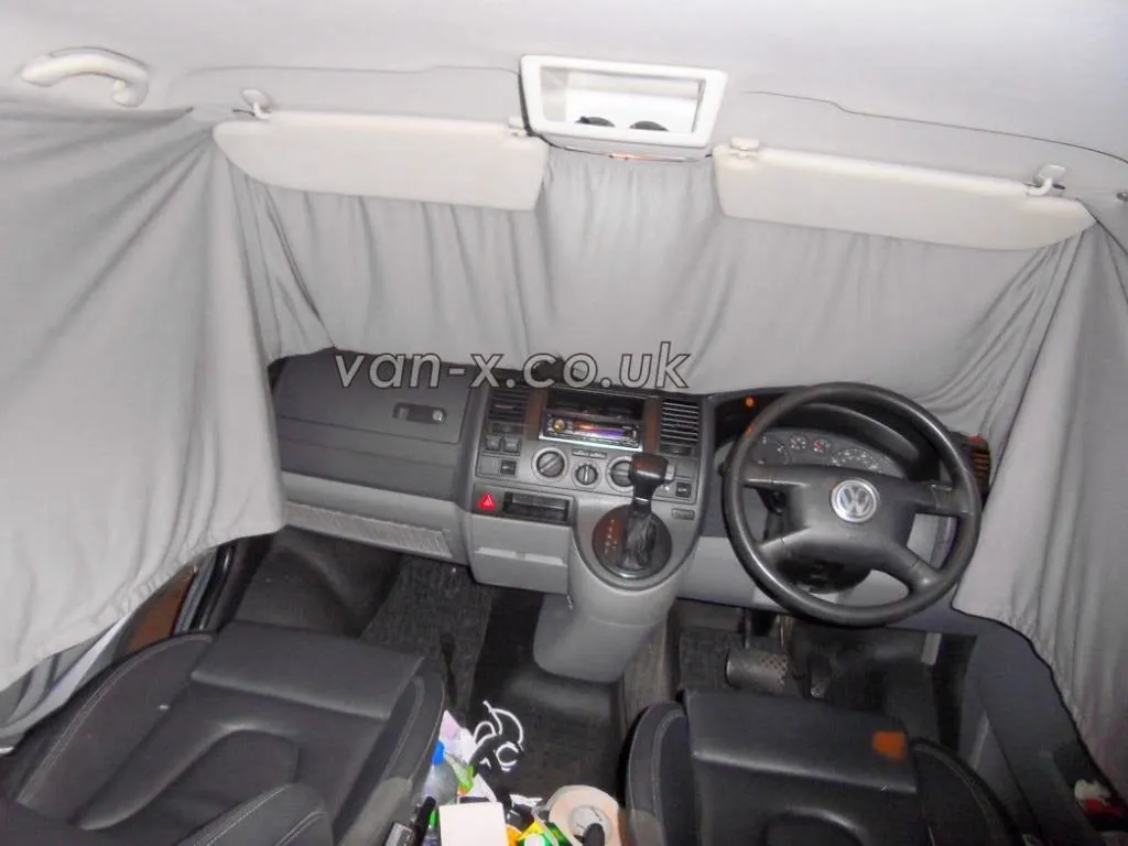 VW T5 Transporter Front Cab Curtain Premium-Line