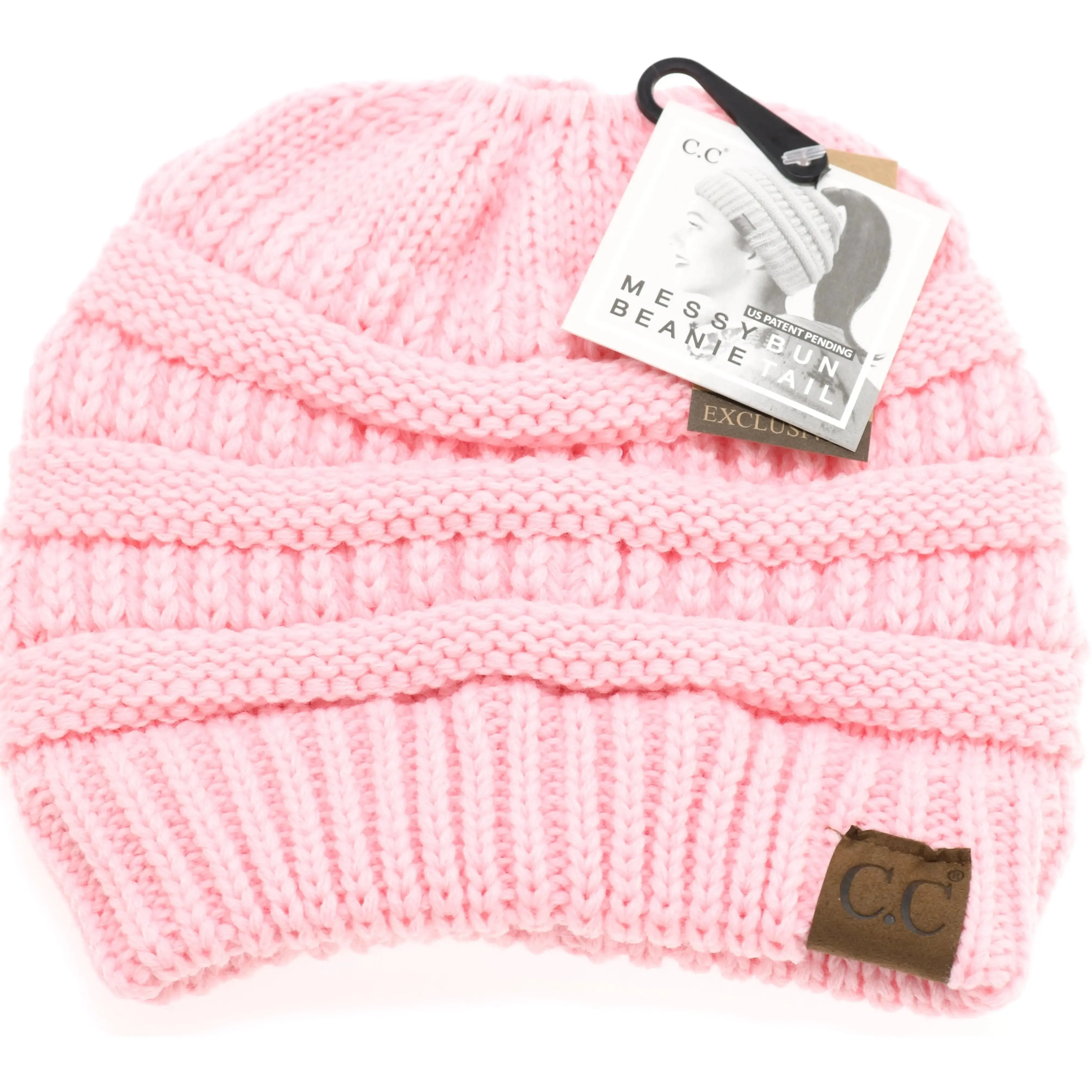 Womens Beanie Tail CC Beanie  The Original Messy Bun Beanie